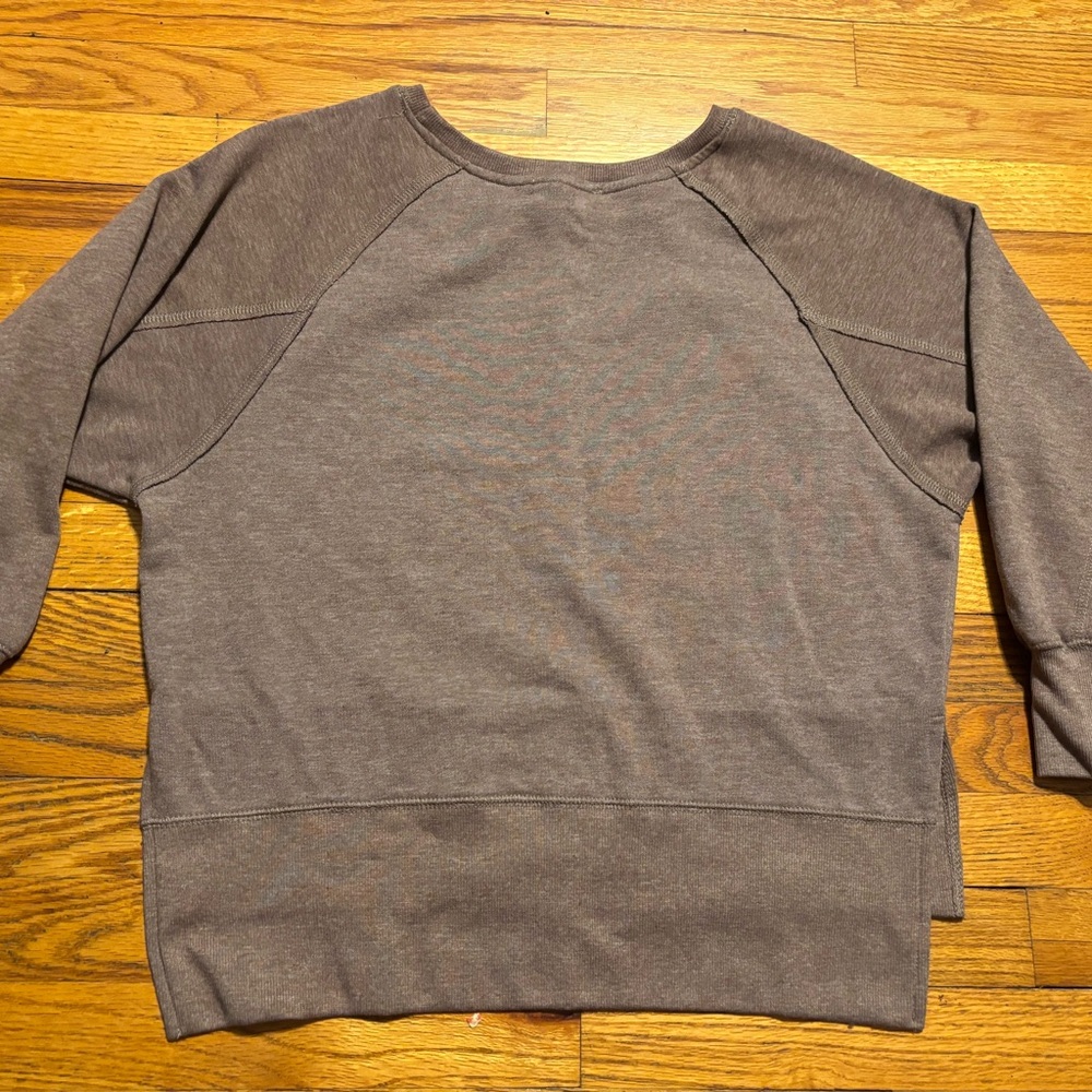Hippie Rose Brown Crewneck Sweater - Picture 9 of 9